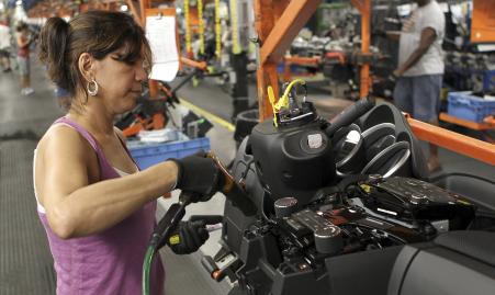 © Reuters. A manufacturing plant in the United States